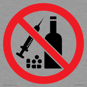 P908 Prohibition: No alcohol or drugs